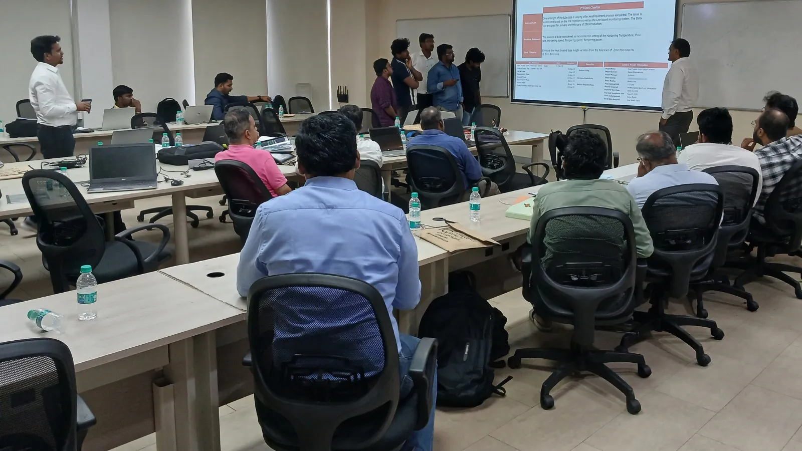 Lean Six Sigma Black Belt simulation project presentation