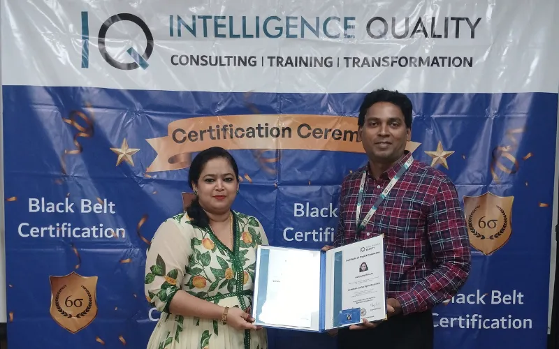 Six Sigma Black Belt training session