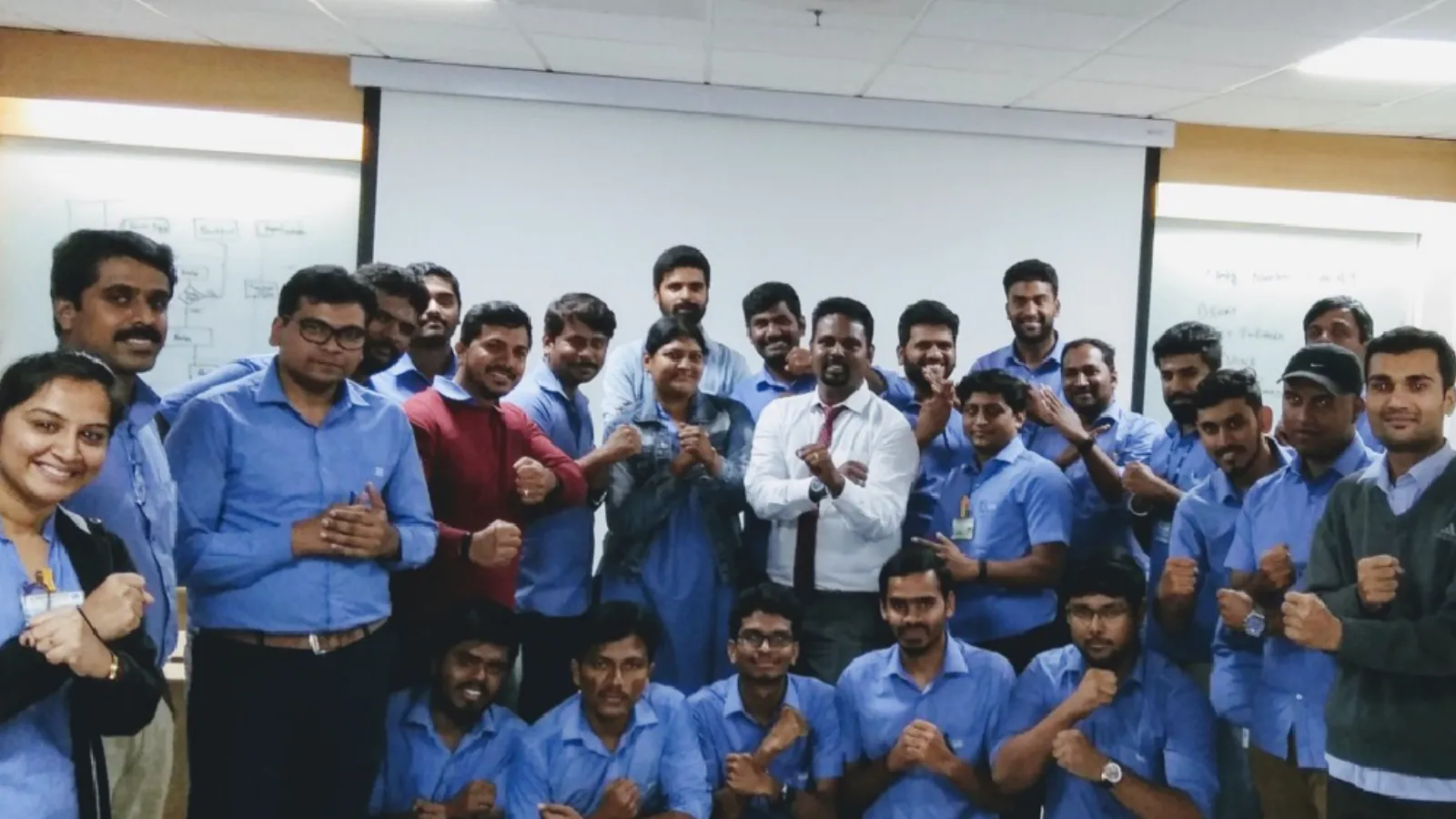 Lean Six Sigma Green Belt classroom group