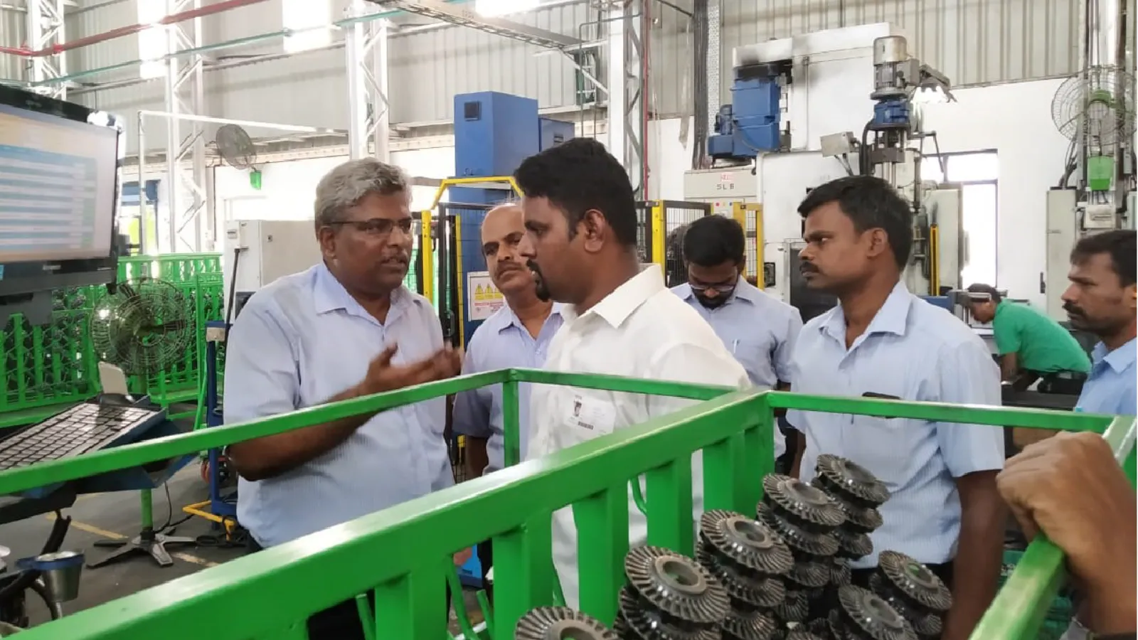 Lean Six Sigma Green Belt industrial training session